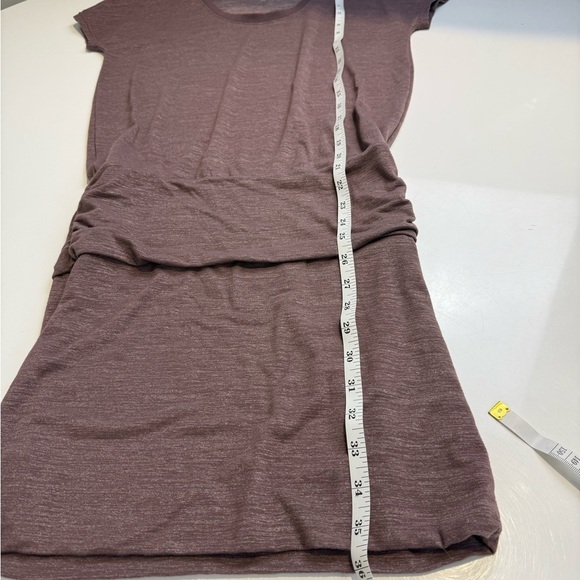 Athleta heather purple dress short sleeve size extra small - Picture 5 of 6